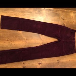 American Apparel Corduroy Skinny Leg Pant